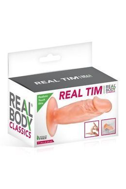 Фалоімітатор Real Body &mdash; Real Tim Flash, TPE, діаметр 3,4 см