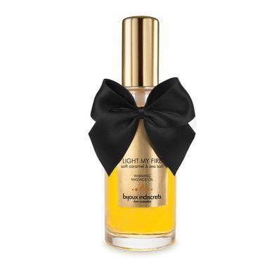 Розігрівальна олія Bijoux Indiscrets Light my Fire &ndash; Caramel&Sea salt