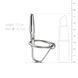 Уретральний стимулятор Sinner Gear Unbendable &ndash; Sperm Stopper Hollow Ring, 1 кільце