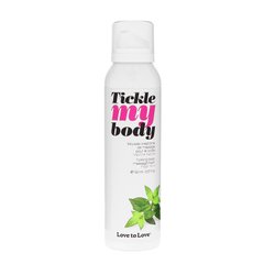 Масажна піна Love To Love TICKLE MY BODY Fresh Mint (150 мл) зволожувальна