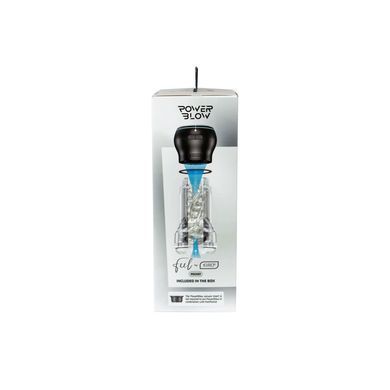 Мастурбатор Kiiroo Feel Pocket Crystal с всасывающей интерактивной насадкой PowerBlow Combo Set