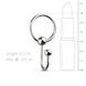Уретральна вставка із кільцем Sinner Gear Unbendable &ndash; Sperm Stopper Solid, діаметр кільця 2,6 см