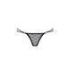 Трусики на зав'язочках з боків Passion Exclusive ZITA THONG XXL/XXXL, black