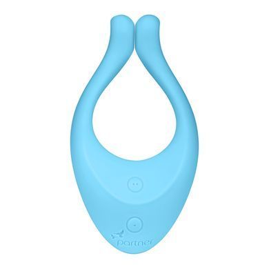 Вібратор для пар Satisfyer Endless Love Blue, 3 незалежні мотори, багатофункціональний