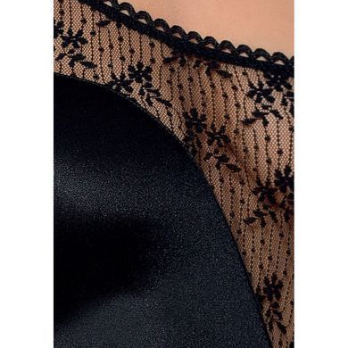 Розпродаж!!! Боді-монокіні з глибоким декольте PETRA BODY black XXL/XXXL &mdash; Passion Exclusive