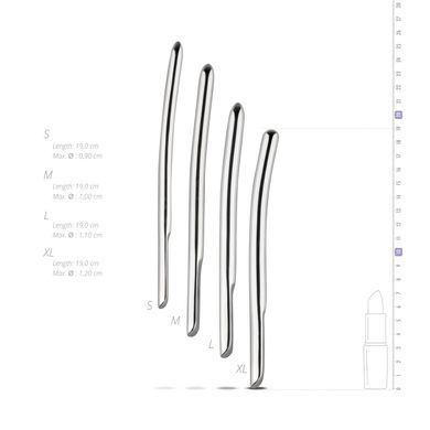 Набір уретральних стимуляторів Sinner Gear Unbendable &ndash; Single Ended 4 шт, діаметри 9,10,11,12мм