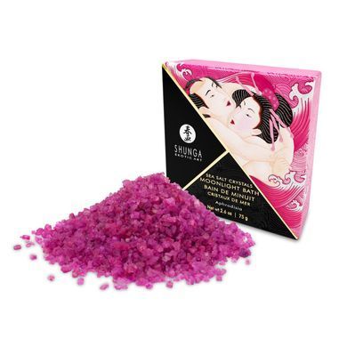 Сіль для ванни Shunga Moonlight Bath &ndash; Aphrodisia (75 г), сіль Мертвого моря, ароматичні олії