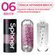 Мастурбатор Tenga Spinner 06 Brick з пружною стимулювальною спіраллю всередині