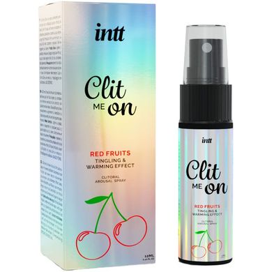 Возбуждающий спрей для клитора Intt Clit Me On Red Fruits Tingling & Warming Effect 12 мл