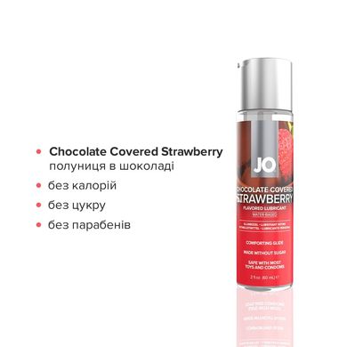 Набор лубрикантов System JO Sweet&Bubbly — Champagne & Chocolate Covered Strawberry (2×60 мл)