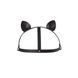 Маска кішечки Bijoux Indiscrets MAZE - Cat Ears Headpiece Black, екошкіра