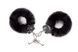 Наручники з плюшевим оздобленням Love To Love ATTACH ME Black