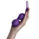 Вагінальні кульки Adrien Lastic Geisha Lastic Balls BIG Violet (L), діаметр 4 см, вага 90 гр