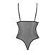Боді з ажурним ліфом Passion CHRISTA BODY S/M, black