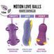 Вагінальні кульки з перлинним масажем FeelzToys Motion Love Balls Foxy з пультом ДК, 7 режимів
