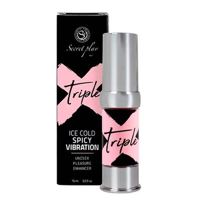 Secret play збуджуючий гель Triple X Unisex Pleasure Enhancer Gel, 15 мл