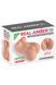 Мастурбатор мини-торс с вибрацией Real Body Real Amber, вагина и анус, 25х18см