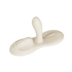 Sit-on-top смарт-вибратор Zalo &ndash; Flora Smart Vibrating Pad Ivory White, 9 моторов