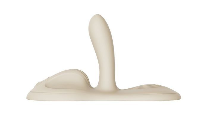 Sit-on-top смарт-вибратор Zalo &ndash; Flora Smart Vibrating Pad Ivory White, 9 моторов