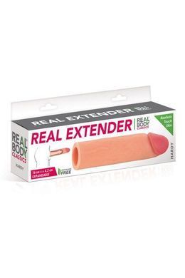 Насадка на член Real Body &mdash; Real Extender HARDY з відкритою головкою