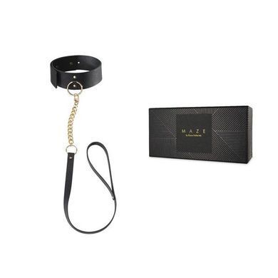 Чокер Bijoux Indiscrets MAZE &ndash; Wide Chocker Black