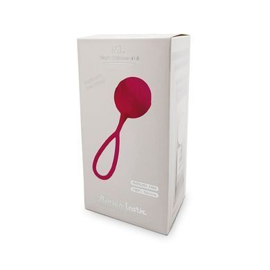 Вагінальні кульки Adrien Lastic Geisha Lastic Balls M&iacute;a Magenta (L), діаметр 4 см, маса 42 г