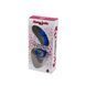 Анальна пробка Adrien Lastic Budy Blue із стимулюючою ніжкою, макс. діаметр 2,5 см