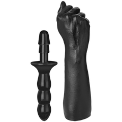 Кулак для фістинга Doc Johnson Titanmen The Fist with Vac-U-Lock Compatible Handle, діаметр 7,6 см