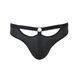 Чоловічі сліпи з вирізами Passion 041 SLIP JOE XXL/XXXL Black, екошкіра, відкриті сідниці