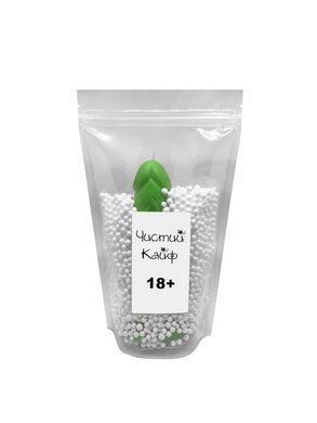 Свічка у вигляді члена Чистий Кайф Green size L, для збуджувальної атмосфери