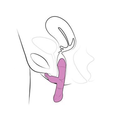 Вібратор-кролик Adrien Lastic Ares 2.0 з петелькою для пальця, що перезаряджається