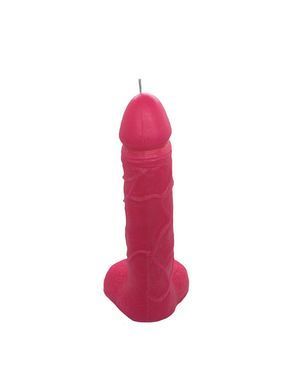 Свічка у вигляді члена Чистий Кайф Pink size L, для збуджувальної атмосфери