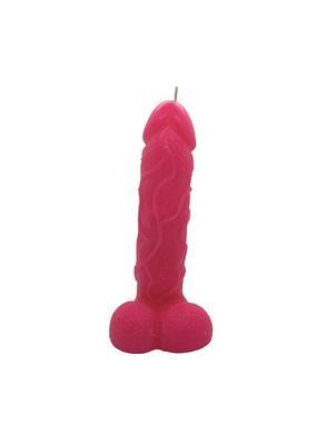 Свічка у вигляді члена Чистий Кайф Pink size L, для збуджувальної атмосфери