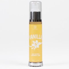 Їстівний лубрикант + зігріваюча олія для масажу 2 в 1 VANILLA HOT EFFECT