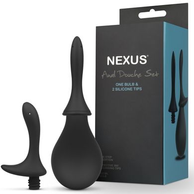 Анальный душ с двумя насадками Nexus ANAL DOUCHE SET 250 ml