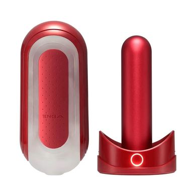 Набір мастурбатора із нагрівачем Tenga Flip Zero Red + Flip Warmer