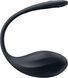Смарт-виброяйцо Satisfyer Ribbed Petal Connect App Black, управление со смартфона, пульт ДУ