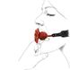 Розкішний кляп у вигляді троянди Zalo - Rose Ball Gag, подвійне використання