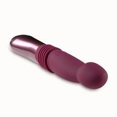 Пульсатор для точки G Blush Temptasia &ndash; Trixie Thrusting Dildo &ndash; Wine Red, 3 скорости
