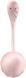 Смарт-віброяйце Satisfyer Ribbed Petal Connect App Rose, керування зі смартфона, пульт ДК