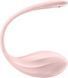 Смарт-віброяйце Satisfyer Ribbed Petal Connect App Rose, керування зі смартфона, пульт ДК
