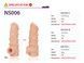 Насадка на член Kokos Nude Sleeve NS 006 M