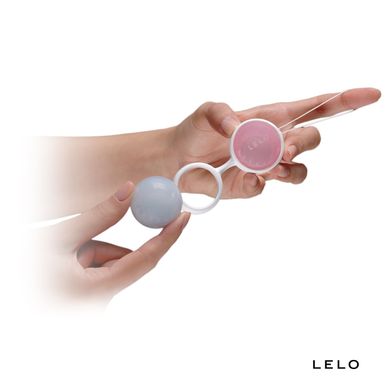 Набор вагинальных шариков LELO Beads Mini, диаметр 2,9 см, изменяемая нагрузка, 2х28 и 2х37 г