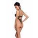 Еротичний боді з малюнком Passion LOVELIA BODY XXL/XXXL, black