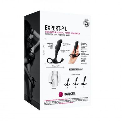 Ручний ергономічний масажер простати Dorcel Expert P size L