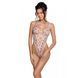 Еротичний боді з малюнком Passion LOVELIA BODY XXL/XXXL, white