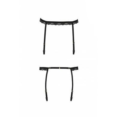 Пояс-стрепи для панчох Passion Exclusive SHELLY GARTER BELT S/M, black