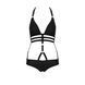 Боді монокіні під латекс Passion Exclusive LAMIS BODY L/XL, black