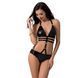 Боді монокіні під латекс Passion Exclusive LAMIS BODY L/XL, black