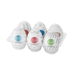 Набір яєць-мастурбаторів Tenga Egg New Standard Pack (6 яєць)